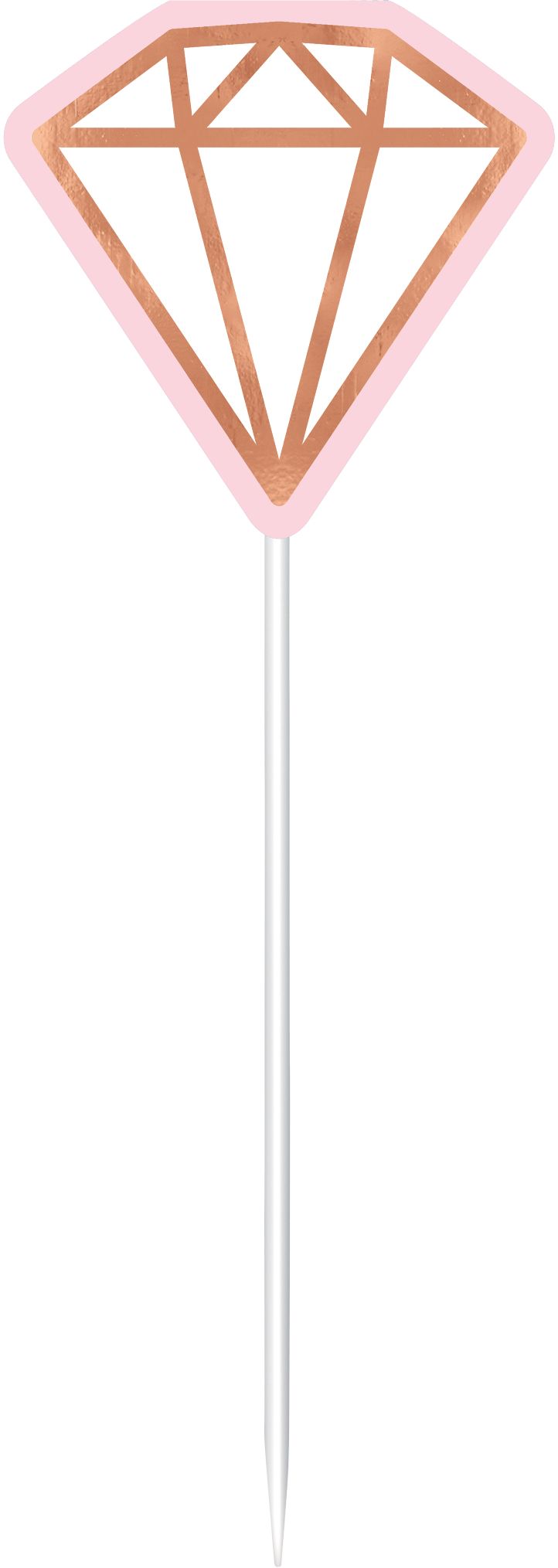 Décoration de table de buffet, rose tendre et doré, 23&nbsp;pièces Front_Flat