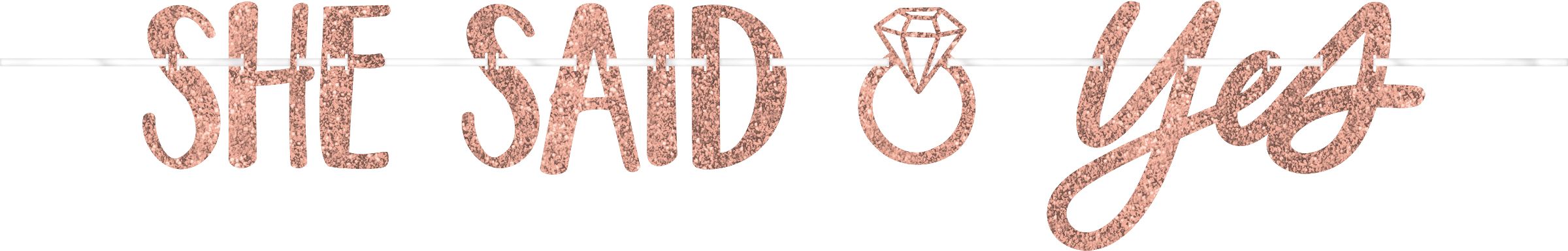 Décoration de table de buffet, rose tendre et doré, 23&nbsp;pièces Front_Flat