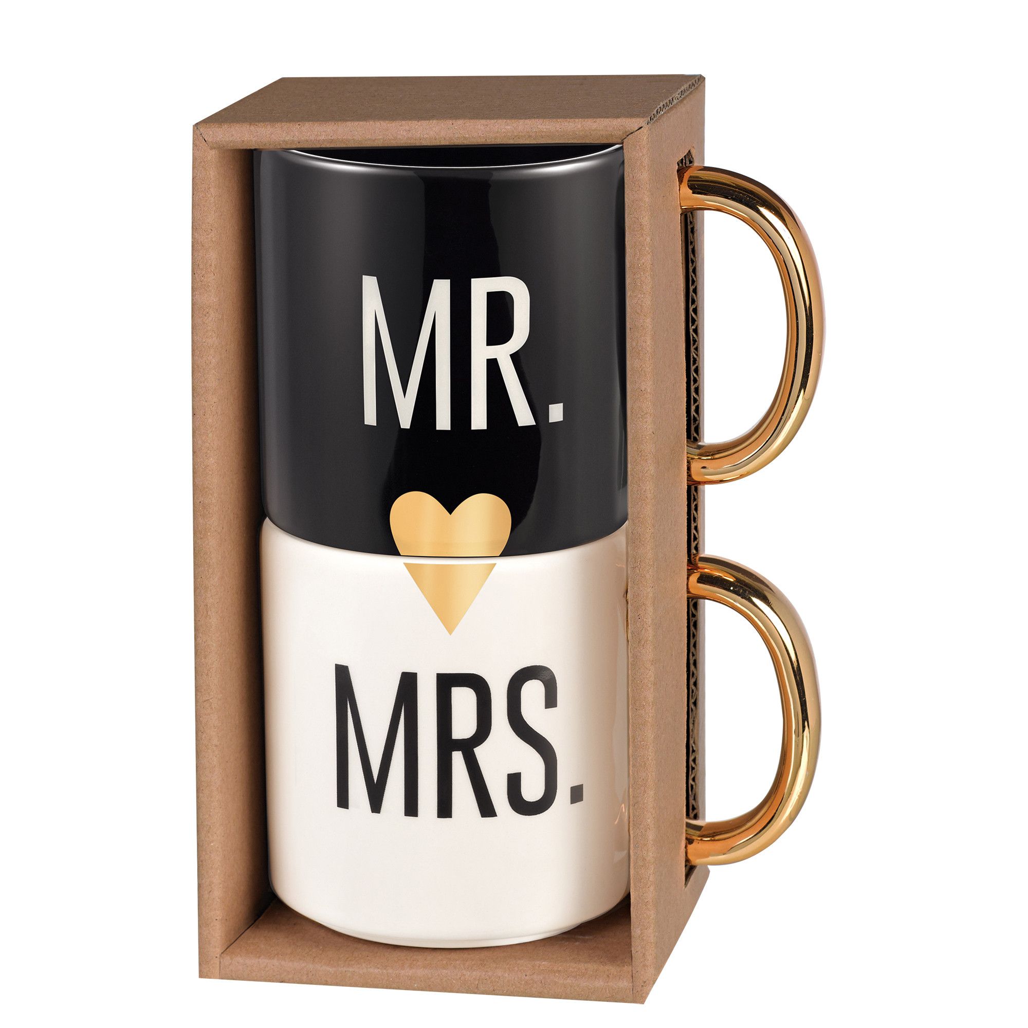 Mr and Mrs Couple Mug Set, 2-pk Front_Angled_Left