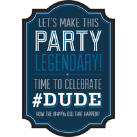 Vintage Happy Birthday Invitations Front_Flat