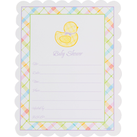 Value Pack Baby Shower Invitations, 20-pk Front_Flat