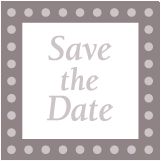 Silver Invitations, 8-pk Front_Flat