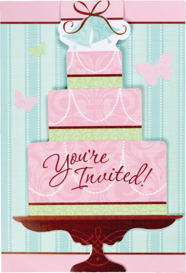 Invitations Mariée rougissante, paq. 20 Front_Flat