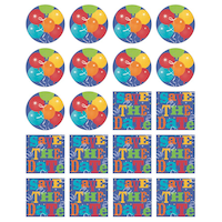 Birthday Fever Invitations, 20-pk Front_Flat