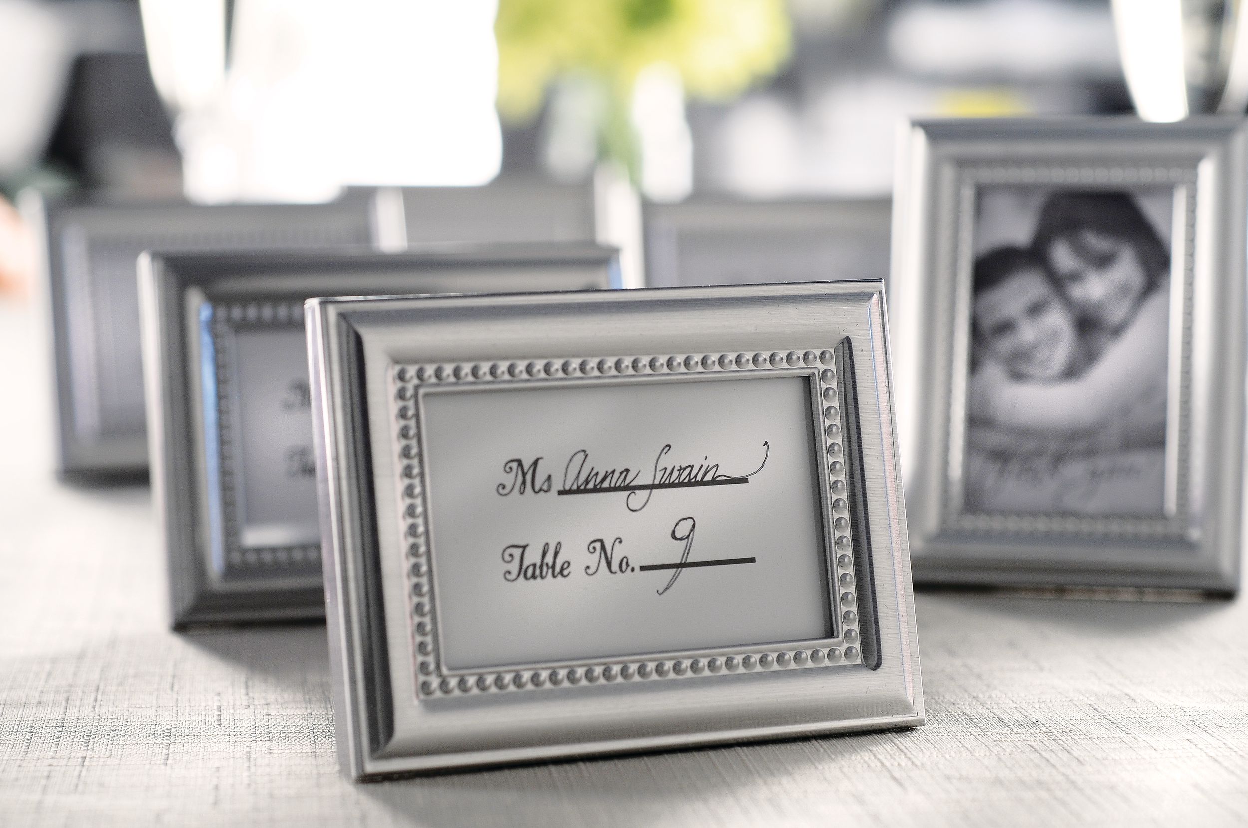 Silver Place Card Frames LANGFORDS