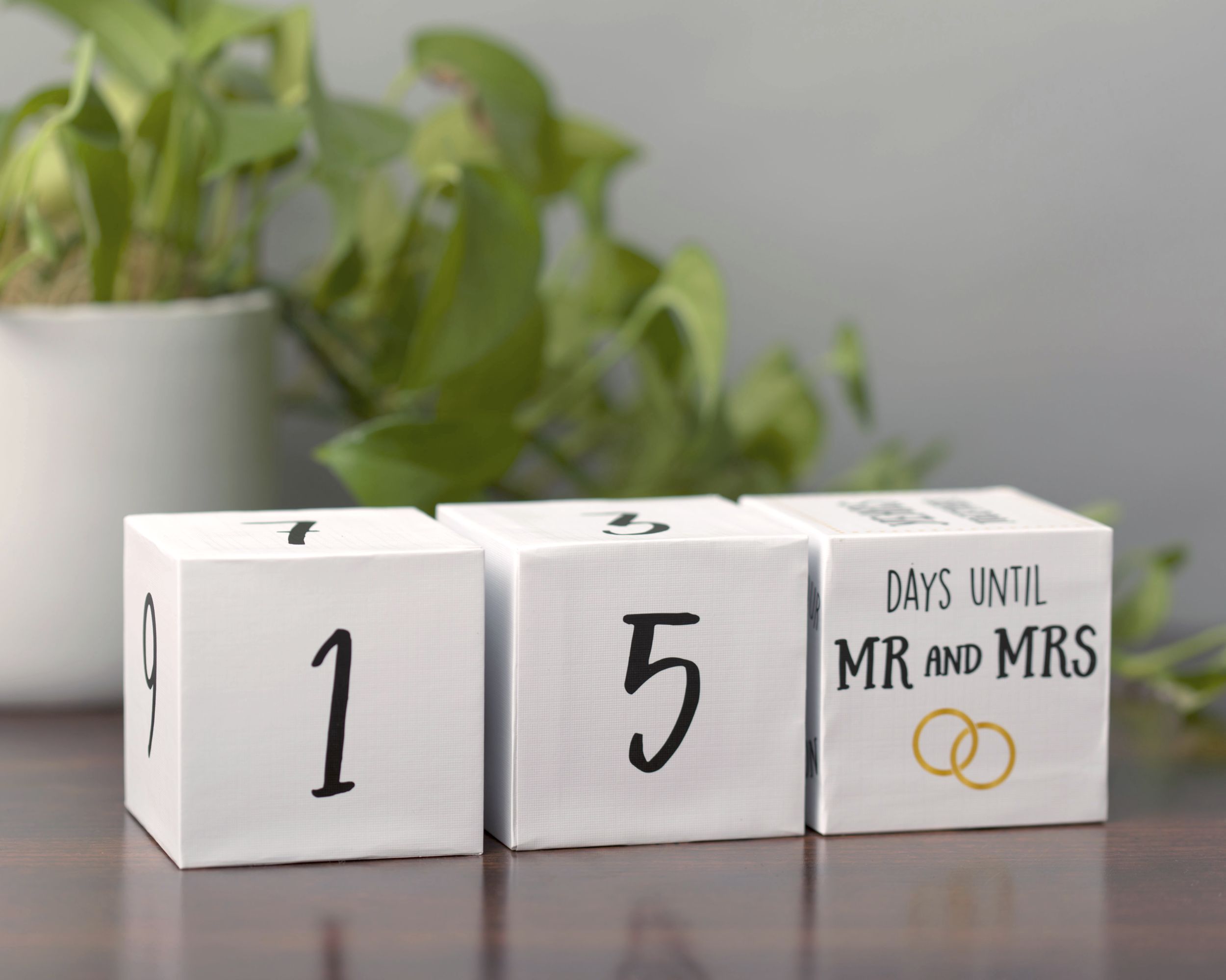 Wedding countdown blocks 60 photos - Astyledwedding.com Wedding countdown blocks 60 photos - Astyledwedding.com