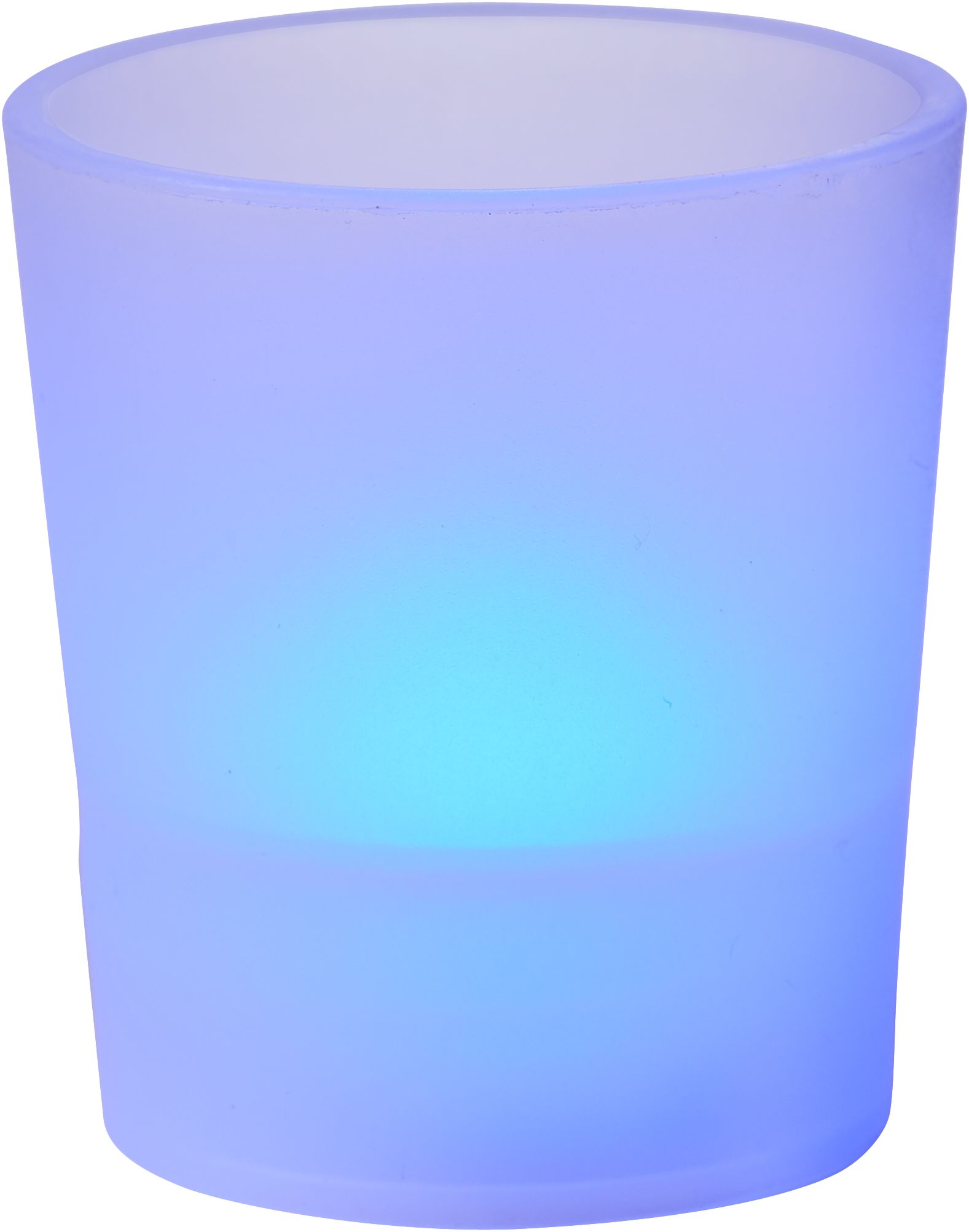 Colour-Changing Votive Flameless LED Candles, White, 2-in, 6-pk, for Wedding/Birthday Party Front_Flat