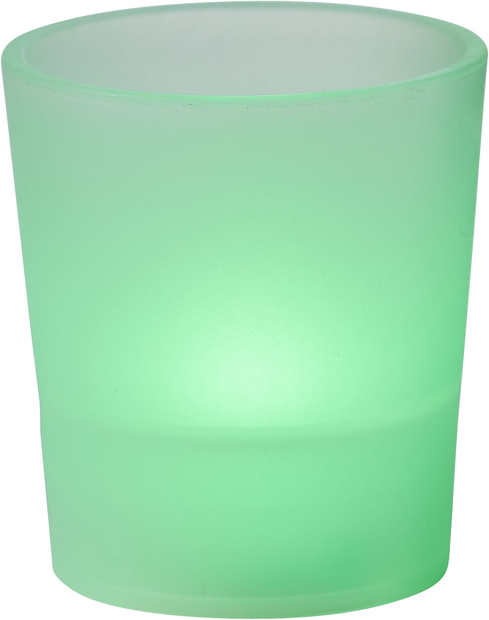 Colour-Changing Votive Flameless LED Candles, White, 2-in, 6-pk, for Wedding/Birthday Party Front_Flat