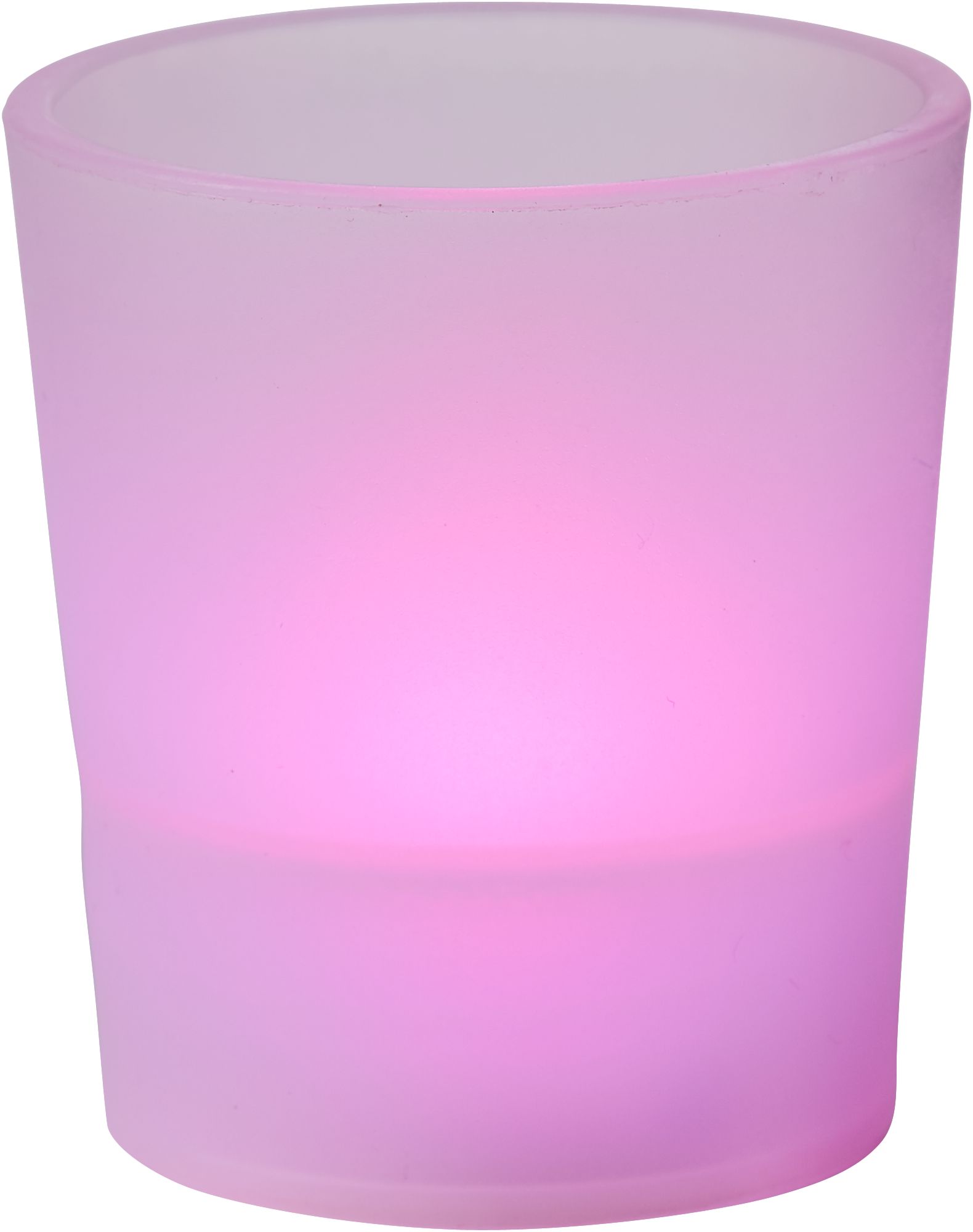 Colour-Changing Votive Flameless LED Candles, White, 2-in, 6-pk, for Wedding/Birthday Party Front_Flat