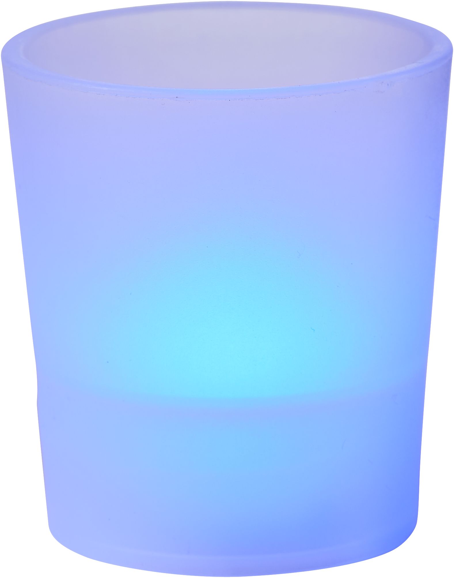 Colour-Changing Votive Flameless LED Candles, White, 2-in, 6-pk, for Wedding/Birthday Party Front_Flat