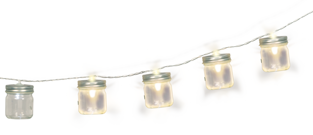 Mason Jar LED String Lights