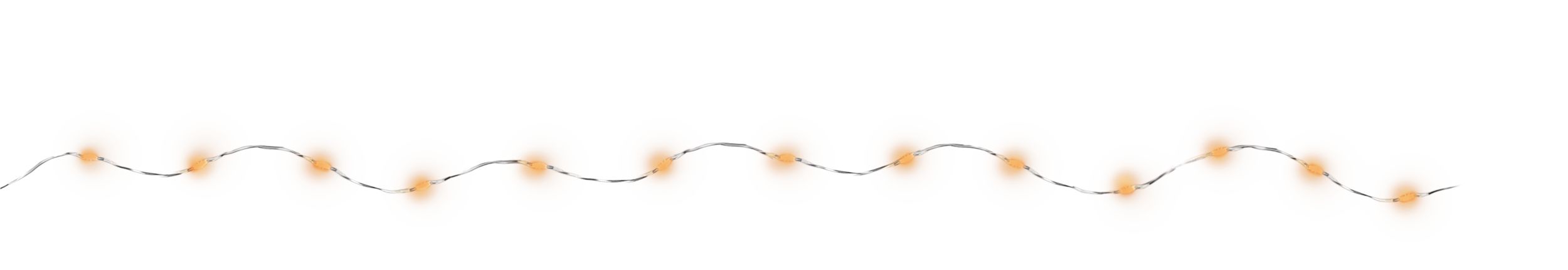 5.5FT AMBR LED STRNG