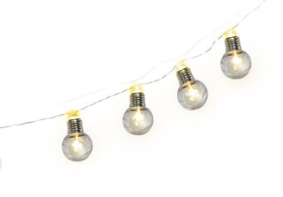 Bulb  LED Light Up Strings Light Hanging Decoration, Clear, 5-ft, 10 Lights, for Wedding/Birthday/Summer Party