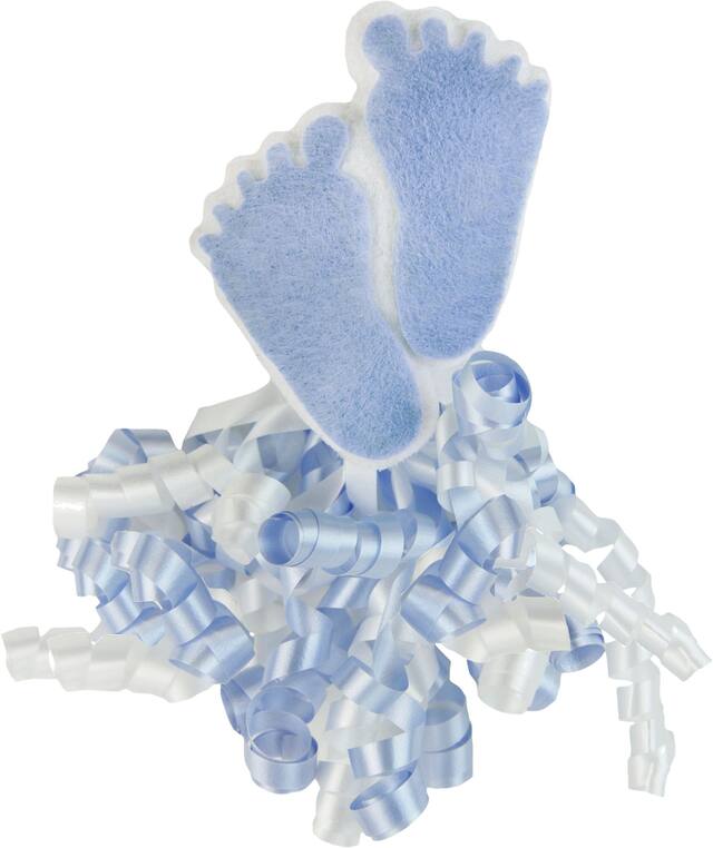 PSTL BLU FEET FELT T