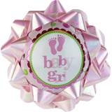 Girl Balloon Bow, 10-in Overhead_Flat