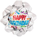 Noeud pour ballon d'anniversaire, 10 po Overhead_Flat
