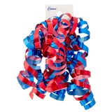 Ruban frisé rouge/bleu royal Front_Flat