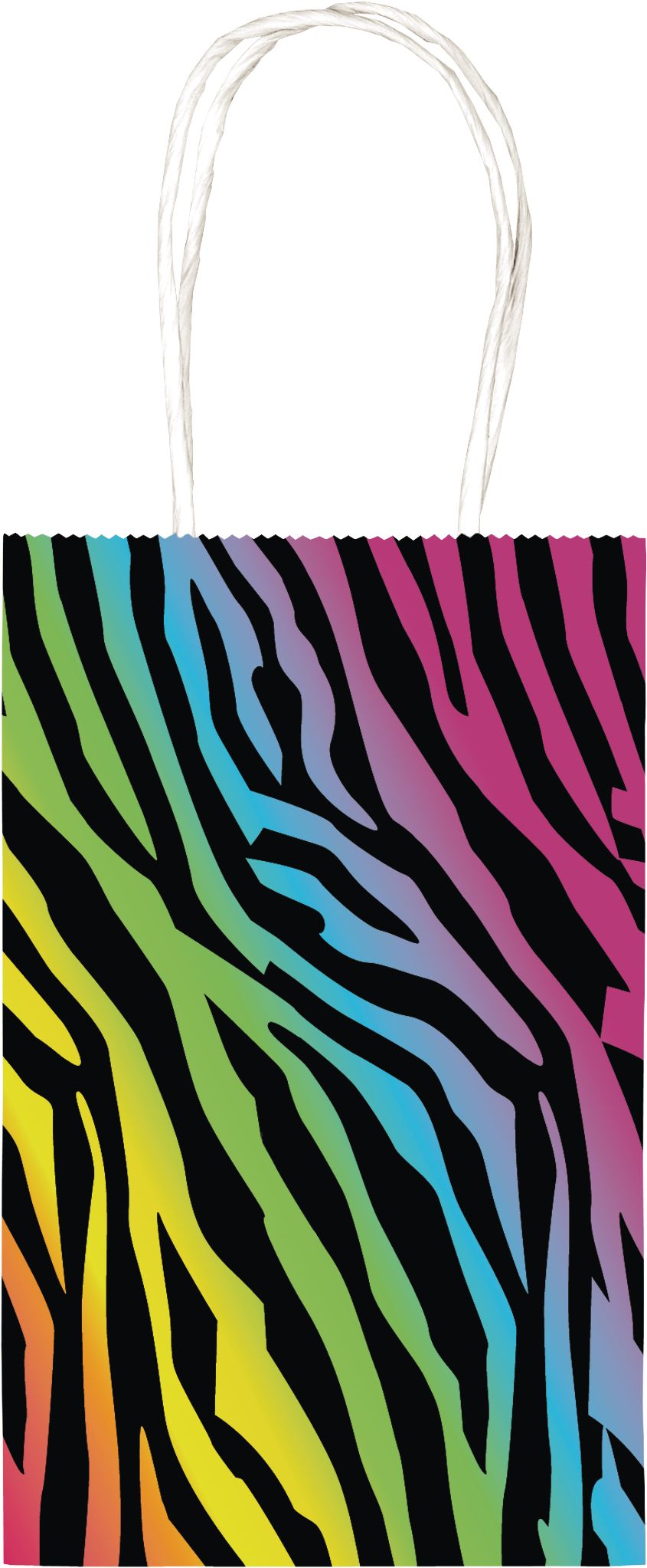 Animal Print Gift Bag Front_Flat