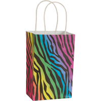 Animal Print Gift Bag Front_Angled_Right