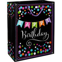 Sac-cadeau à bannière Happy Birthday Front_Angled_Right