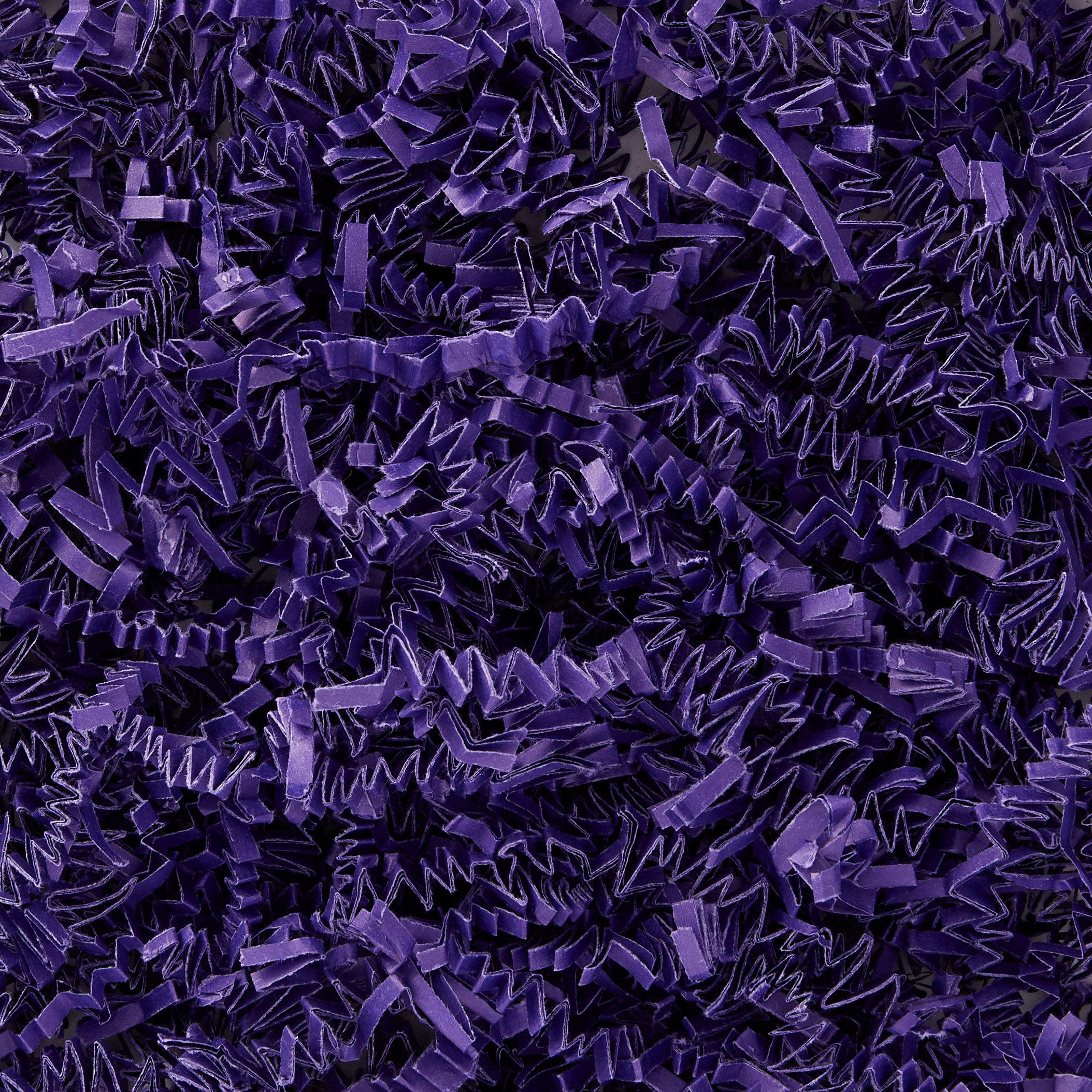 Decorative Gift Wrapping Crinkle Paper Shreds, Purple, 28-g, for Easter/Graduation/Christmas/Birthday CloseUp