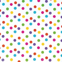 Multicolour Dot Printed Tissue Paper, 8-pk