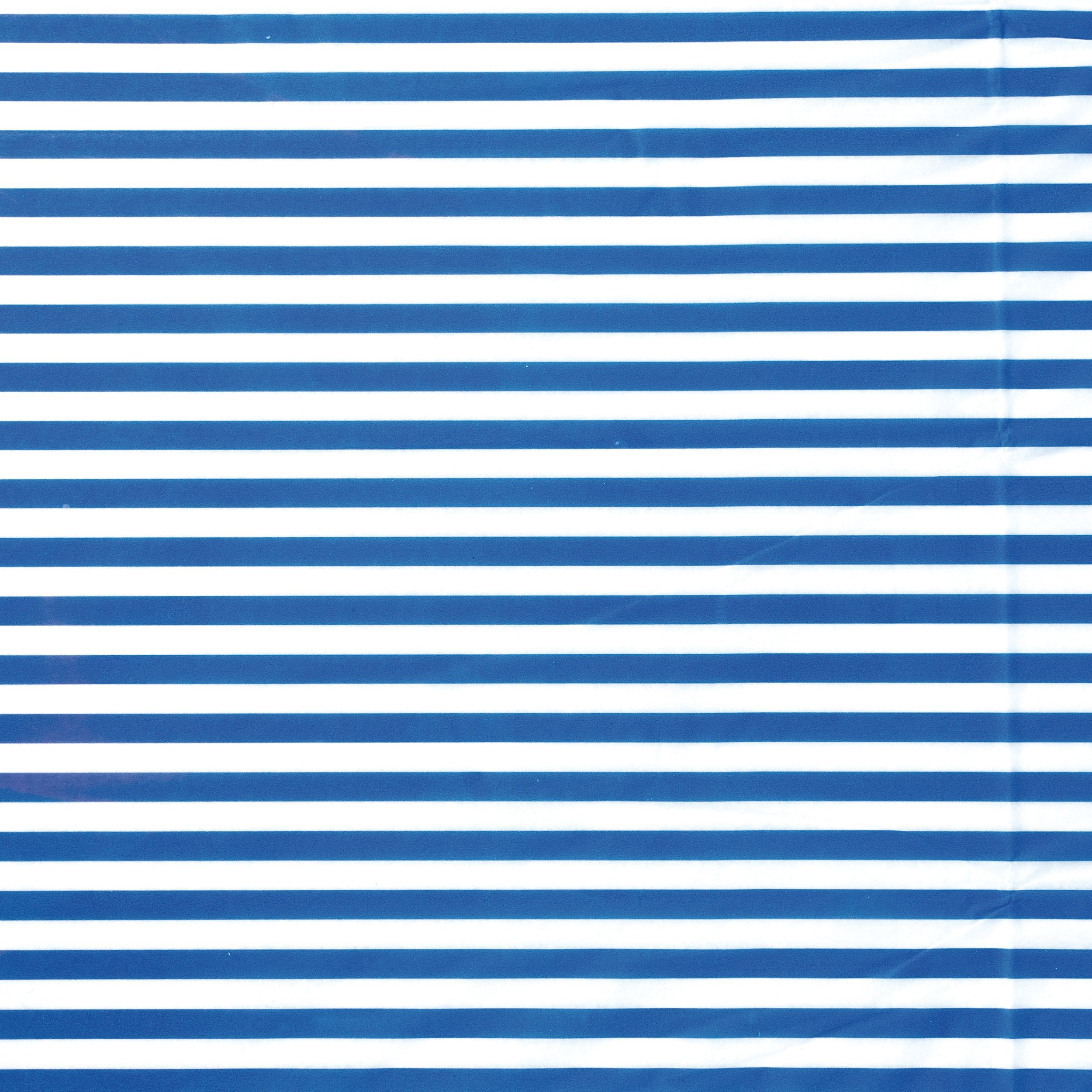 Royal Blue Stripe Printed Tissue Paper, 8-pk CloseUp
