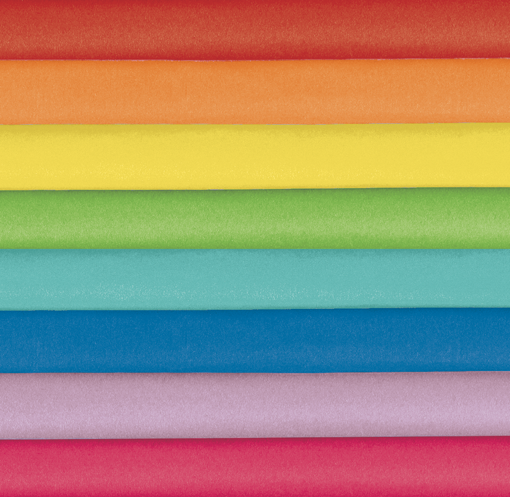Pastel Multi-colored Tissue Paper 40 Sheets