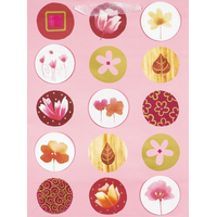 Jumbo Elegant Flower Bag Front_Flat