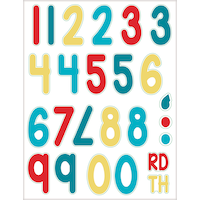 Banderole personnalisée 1er anniversaire Mickey Mouse géante Front_Flat