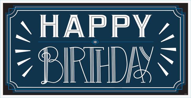 Vintage Happy Birthday Banner Front_Flat