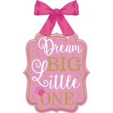 Affiche «&nbsp;Dream Big Little One&nbsp;», rose Front_Flat