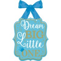 Affiche Dream Big bleu Front_Flat