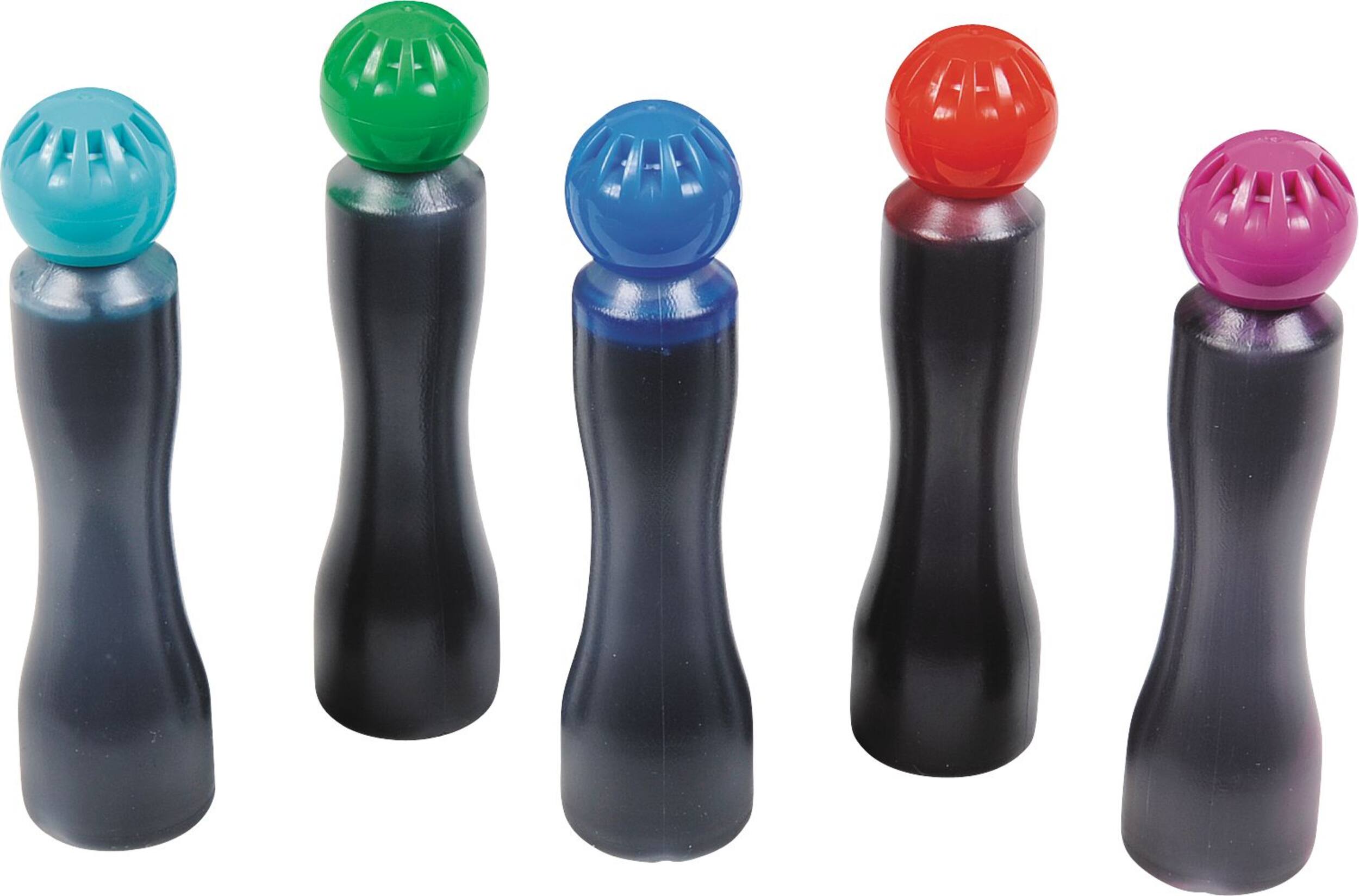 Bingo Dabbers, Multi-Coloured, 5.5-in, 5-pk, for Birthday Party Front_Elevated