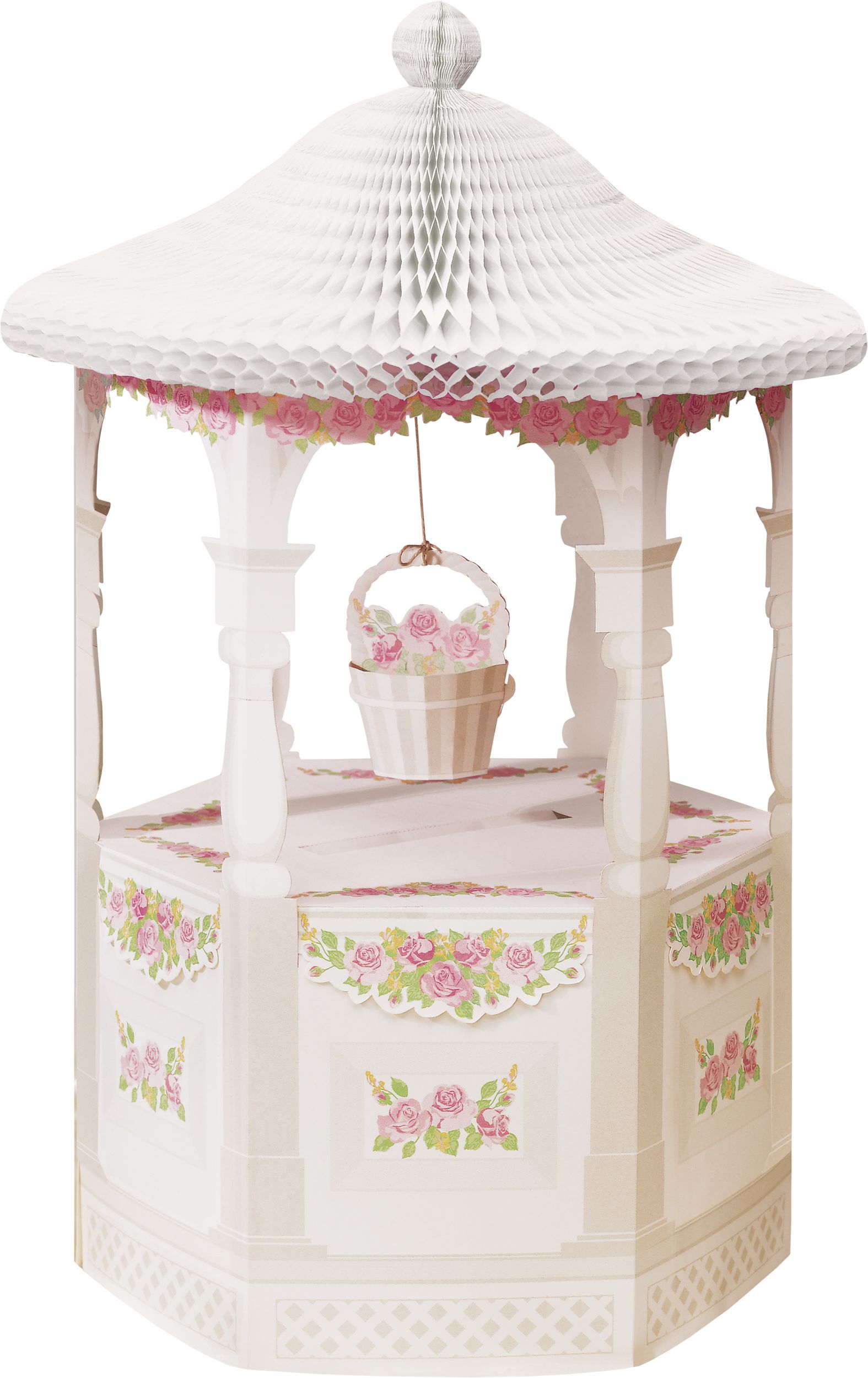 Wishing Well Centerpiece, 30-in Front_Flat