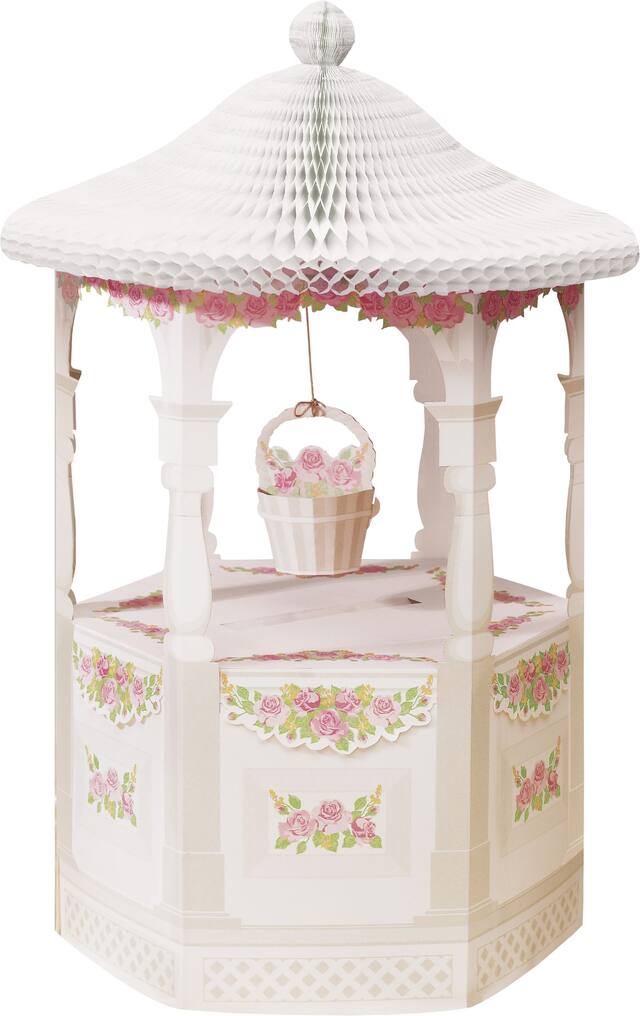 Wishing Well Centerpiece, 30-in Front_Flat