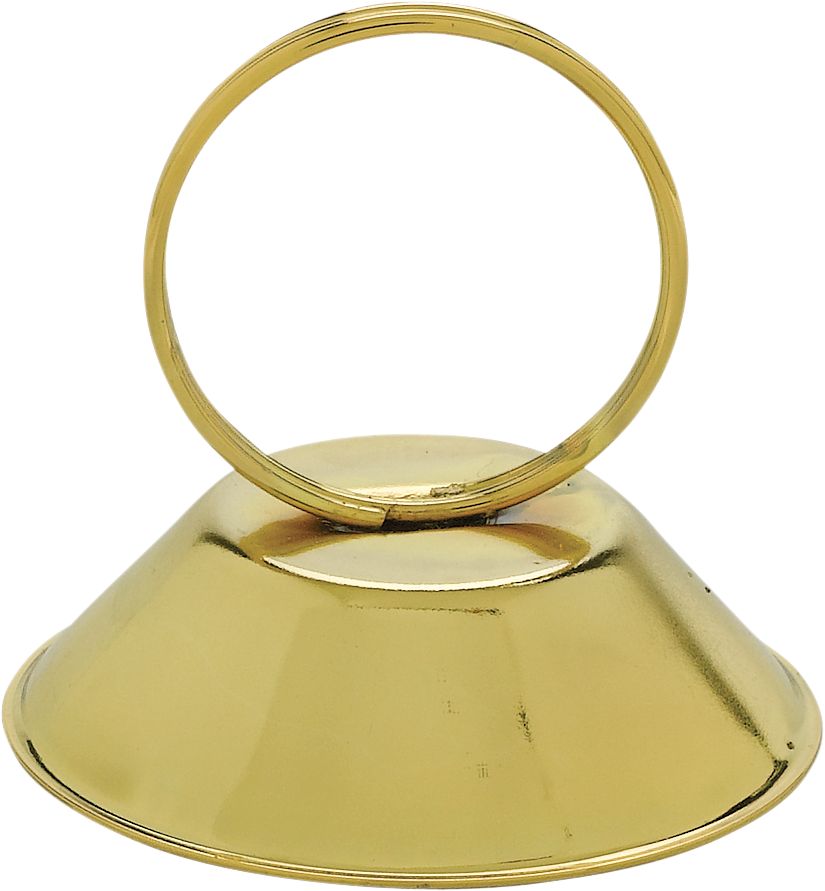 Gold Table Number Place Card Holder Front_Elevated