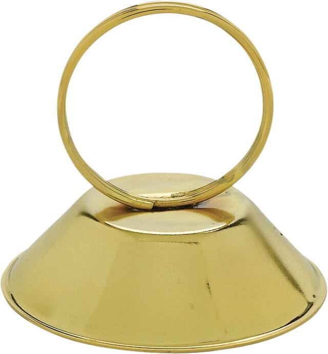 Gold Table Number Place Card Holder Front_Elevated
