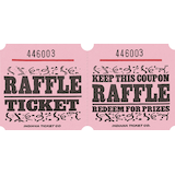Pink Raffle Ticket Roll Front_Flat