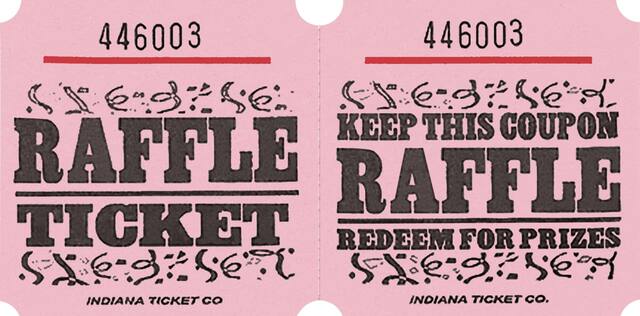 Pink Raffle Ticket Roll Front_Flat