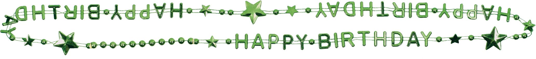 Mardi Gras Bead Necklaces, 20-pk Overhead_Flat