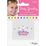 Bijoux pour le corps Birthday Princess Front_Flat