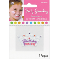 Birthday Princess Body Jewelry Front_Flat