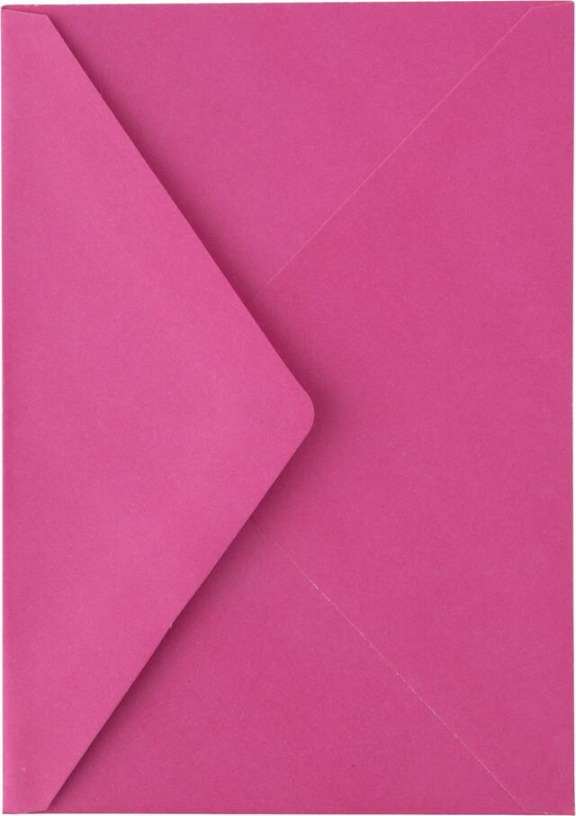 Metallic Pink Paris Note Cards, 20-pk Front_Flat