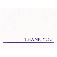 Notes de remerciement Expressions élégantes, paq. 8 Front_Flat