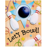 Let's Bowl Invitations, 8-pk Front_Flat