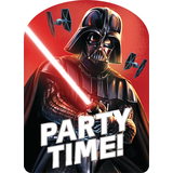 Premium Darth Vader Invitations, 8-pk Front_Flat