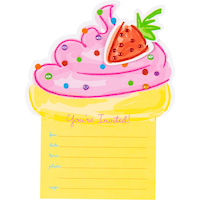 Jumbo Sweet Treat Invitation, 8-pk Front_Flat