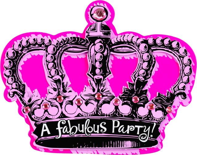 Invitations Anniversaire fabuleux Front_Flat