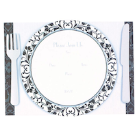 Jumbo Dinner Party Invitations, 8-pk Front_Flat